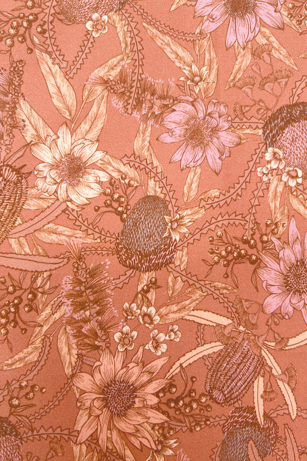 Wedding Tie - Byron Banksia Rust