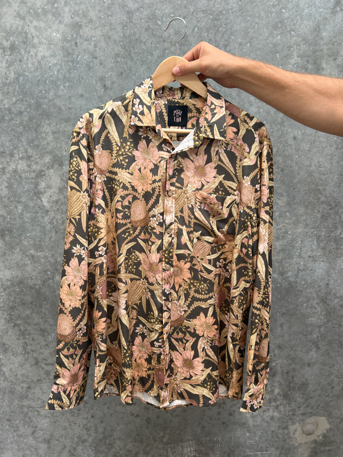 Sample Sale - Long Sleeve Shirt Byron Banksia M