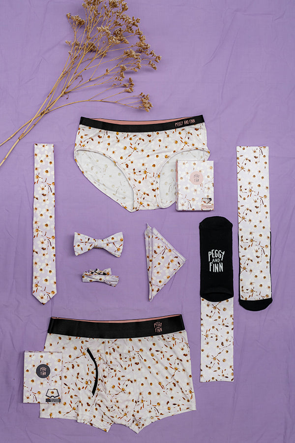 Bow Tie - Wax Flower