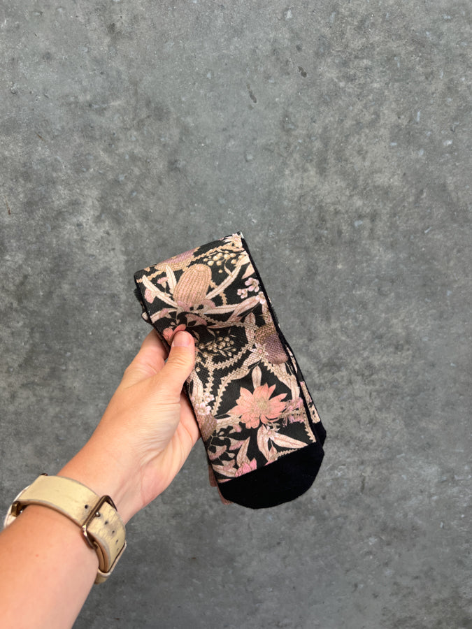 Sample Sale - Byron Banksia Socks (No packaging)