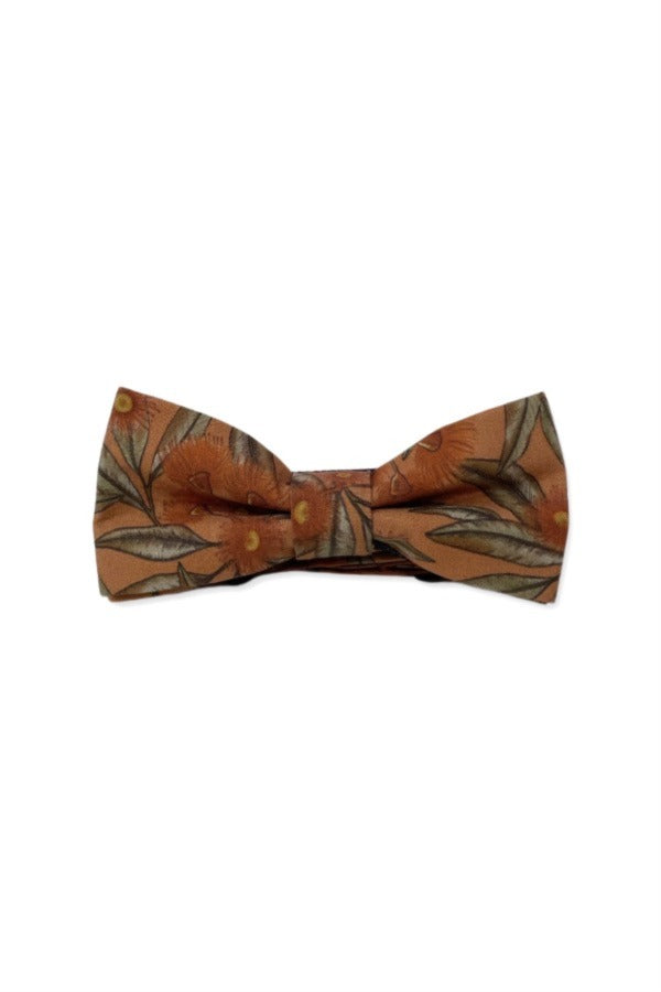 Kids Bow Tie - Flowering Gum Terracotta
