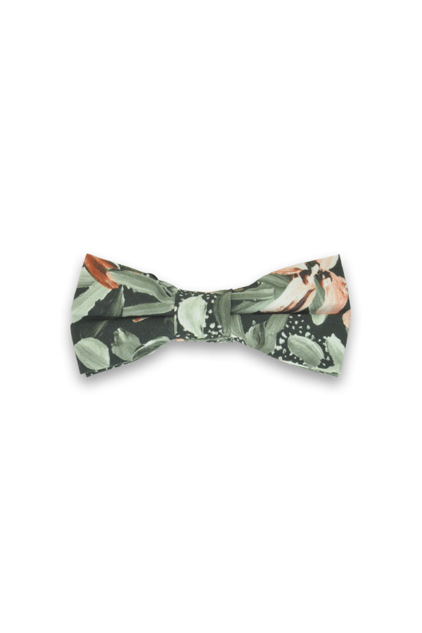 kids bow tie protea green wedding